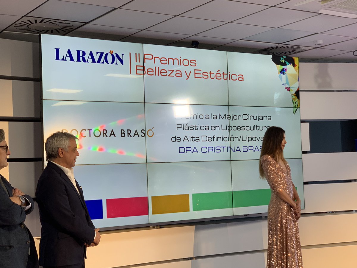 Momentos extraordinarios donde grandes profesionales, tras una extensa y exitosa carrera profesional, son reconocidos y agasajados. Los mejores entre los mejores se reunieron en los II Premios de Estética y Belleza de La Razón. Es el caso de la @BrasoDra del <a href="/Hospital_HUGC/">Hospital Universitari General de Catalunya</a>