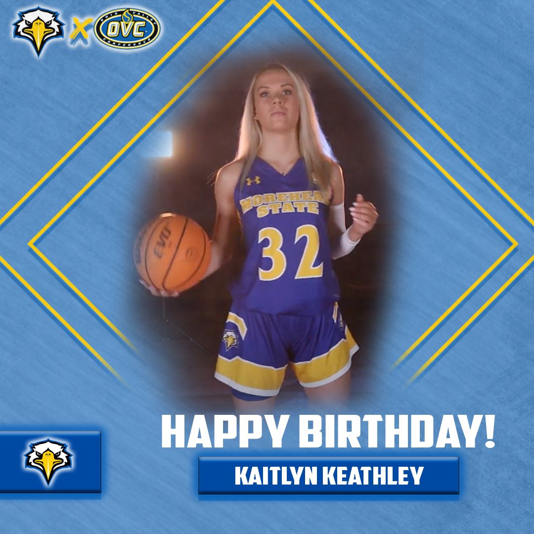 MSUEaglesWBB's tweet photo. 🚨 Wishing a big Happy Birthday to our senior, Kaitlyn Keathley! 🥳🎂 (@kaitkeat)

#SoarHigher 🦅🏀 https://t.co/5K6arlLW6K