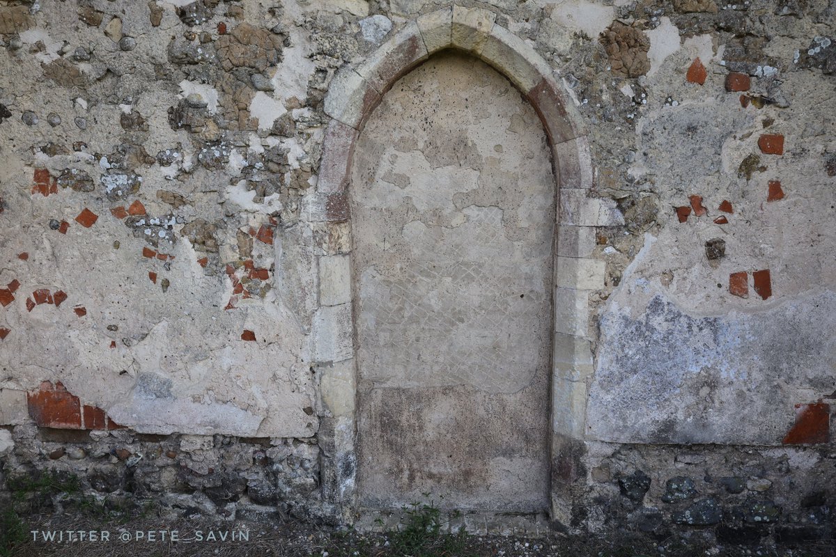 pete_savin's tweet photo. The Norman church of St Botolphs build on the site of the monastery he founded in AD654 at Iken, features include a mass sundial, blocked north door and ornate font #Suffolk https://t.co/1G6ZYjKCRj
