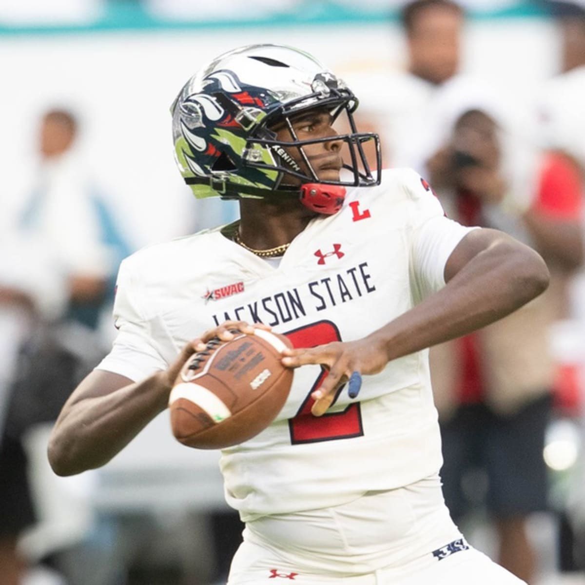 bandmanjoel's tweet photo. #AGTG After Attending @DeionSanders JSU Camp I Am Blessed To Announce That I Have EARNED Another Offer From Jackson State University 🙏🏽 @CoachHartJSU @DeionSanders @coach_legitJSU @GoJSUTigersFB @TViewWolves https://t.co/Q0UoxgKXXp