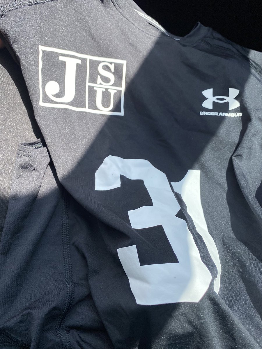 bandmanjoel's tweet photo. #AGTG After Attending @DeionSanders JSU Camp I Am Blessed To Announce That I Have EARNED Another Offer From Jackson State University 🙏🏽 @CoachHartJSU @DeionSanders @coach_legitJSU @GoJSUTigersFB @TViewWolves https://t.co/Q0UoxgKXXp