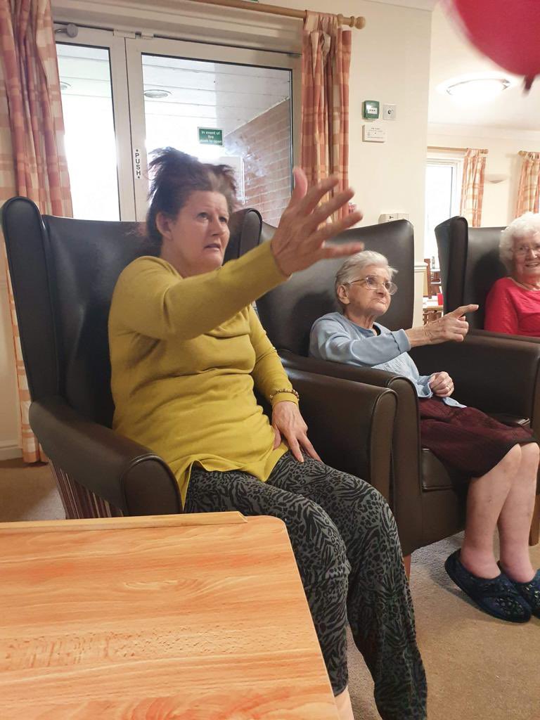 GodivaLodge's tweet photo. Thank you colleague John at #Godivalodge for sending me these photos of residents enjoying Jenga and noughts &amp; crosses 
~Emma @AnchorLaterLife https://t.co/ESr31Hgz0N