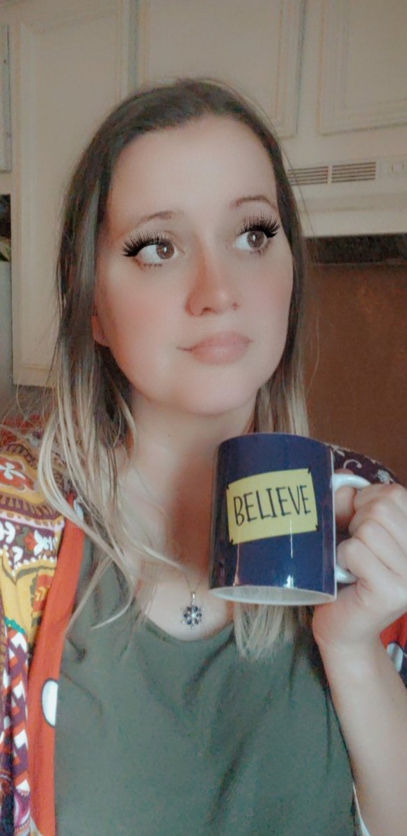 PresidentKitti's tweet photo. Dear @TedLasso &amp; @jasonsudeikis 
Is it sacrilegious to drink tea out of my believe mug?
Sincerely,
A believer. https://t.co/dcCxAtpzBn