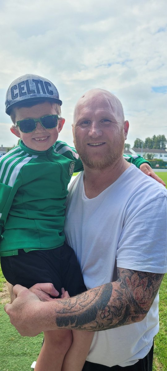 larangie's tweet photo. @JohnHartson10 
Thank you so much for making Charlie's day today.HH 🍀🍀 https://t.co/aLScLYgf0U