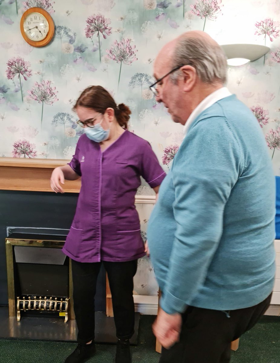 GodivaLodge's tweet photo. Thank you colleague John at #Godivalodge for sending me these photos of residents and staff enjoying Zest fitness together 
~Emma @AnchorLaterLife https://t.co/una5FtUlMn