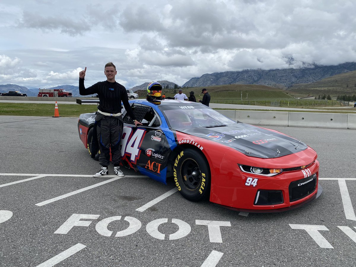 Here’s your race winner in race one of the Avion Superseal Cup, Jesse Webb!