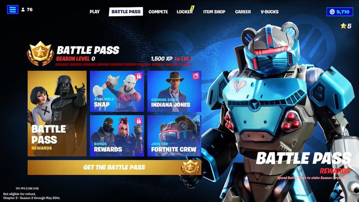 LoMejjorDeMi's tweet photo. ⭐️ ¡SORTEO DE 5 PASES DE BATALLA! ⭐️

Requisitos:
- Seguirme (obligatorio)
- RT a este tuit
- Fav a este tuit
📅 Termina el Domingo 5 de junio!!!

🍀 ¡Suerte a todos!

#EpicPartner #FortniteSeason3 #Fortnite #pasedebatlla #nomames https://t.co/RQxdXJT92f