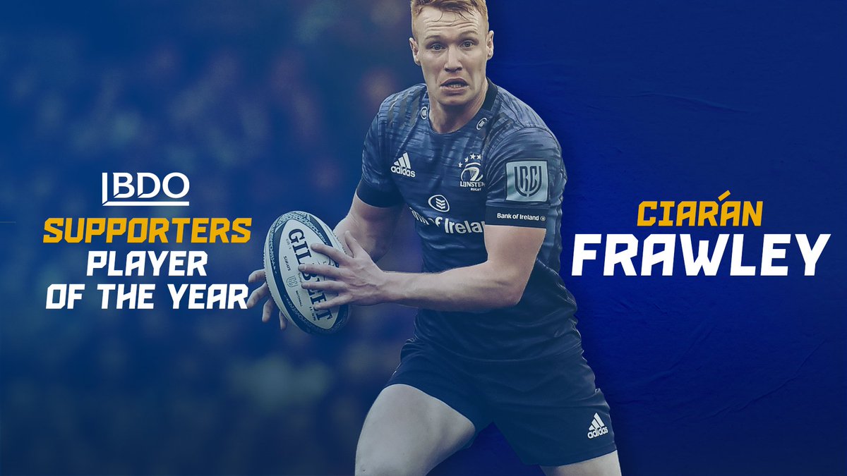 leinsterrugby's tweet photo. The 2022 @BDOIreland Supporters Player of the Year is @CiaranF_97! 💪

#FromTheGroundUp https://t.co/XYyFZProRB