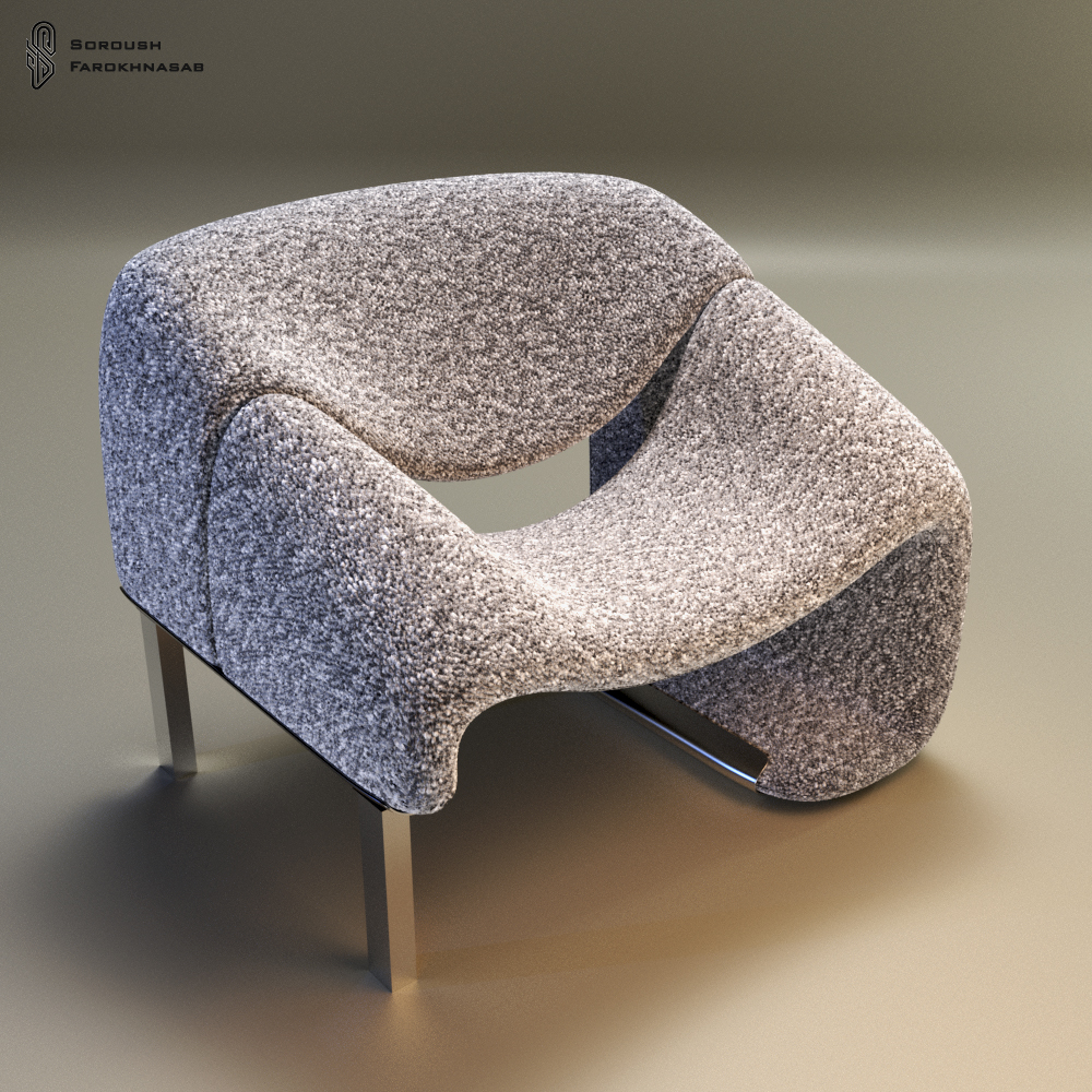 sorution_'s tweet photo. <3D_Model> | <Furniture_Visualization>
/* Edited Version of "Pierre Paulin Groovy Chairs" design for a client */ https://t.co/EtpfuLBall