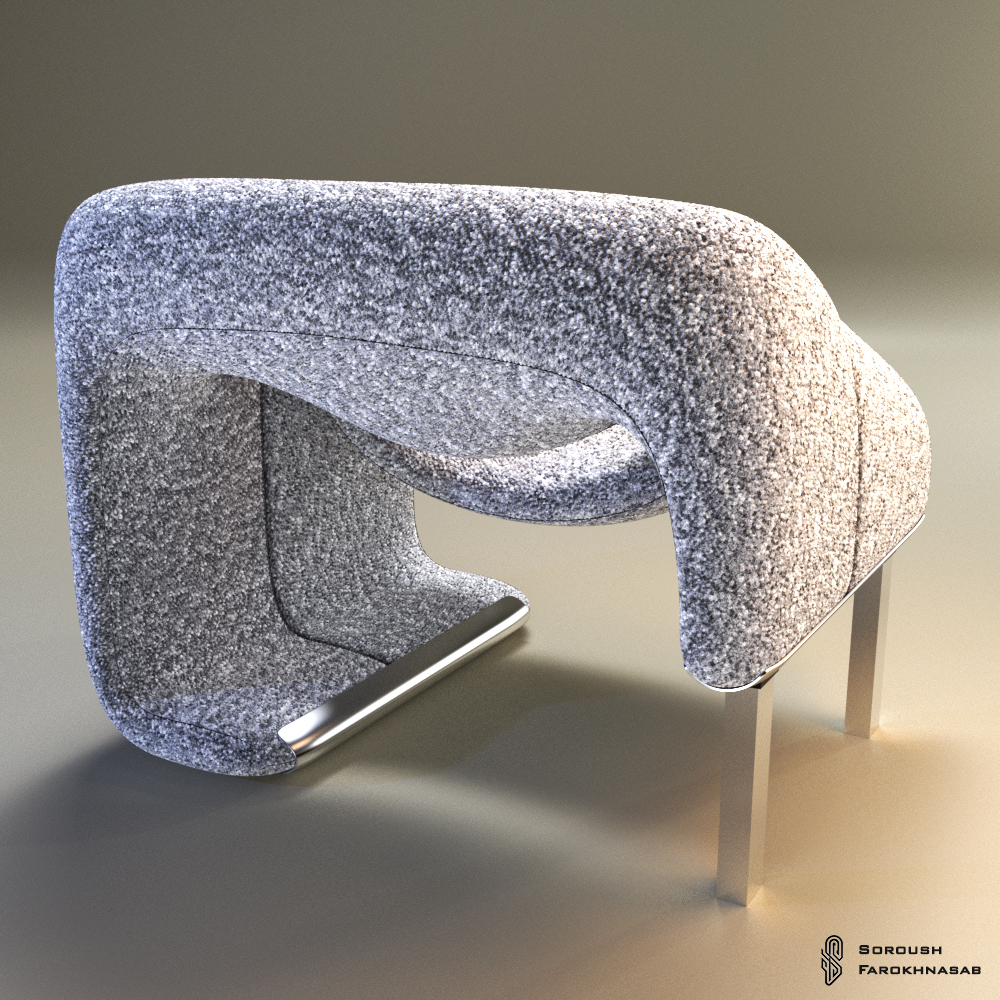 sorution_'s tweet photo. <3D_Model> | <Furniture_Visualization>
/* Edited Version of "Pierre Paulin Groovy Chairs" design for a client */ https://t.co/EtpfuLBall
