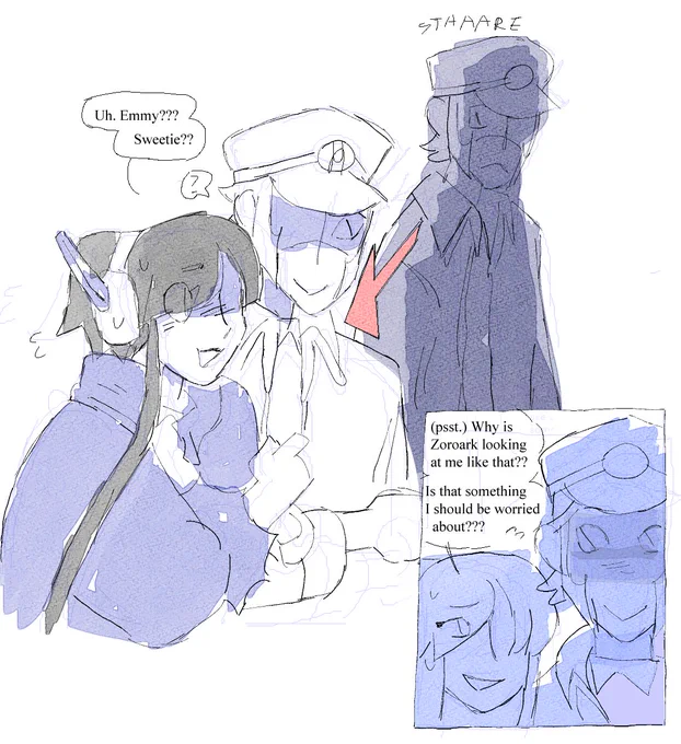 [Replacement Ingo au]
Zingo's pretty interested in Elesa 