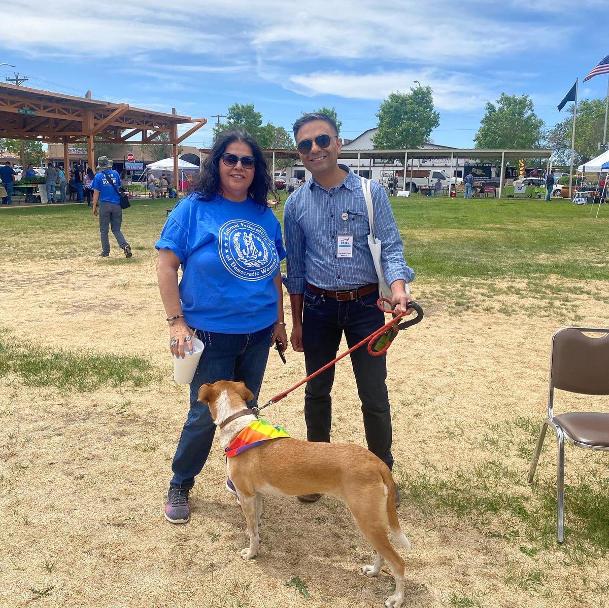 PatelforNM's tweet photo. Thank you Cibola County Federation of Democratic Women for hosting a great family fun day &amp; meet and greet.  #nm02 #nmpol #patelfornm https://t.co/aePxaseaNe
