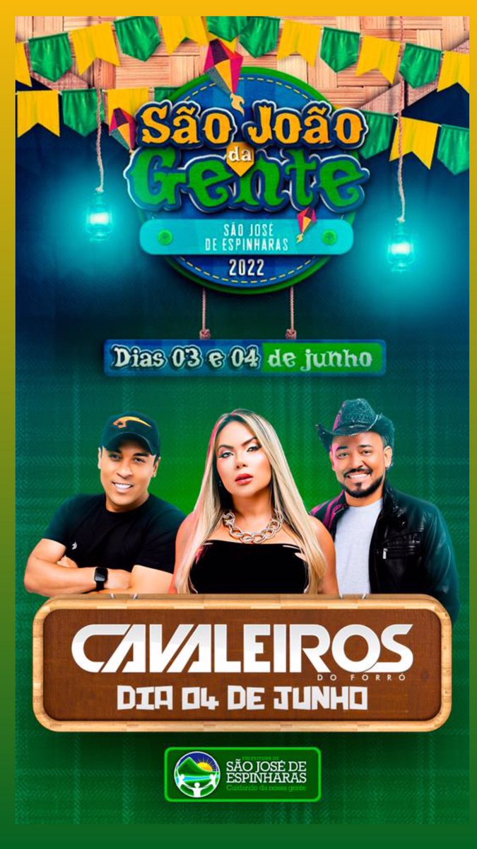ramoncavaleiro's tweet photo. Alô galera  hoje tem cavaleiros do forró em São José de espinharas paraiba cuida . 
#shows #mesdejunho #cavaleirosinesqyecivel #tome #raparigarei https://t.co/EzorlNHySI