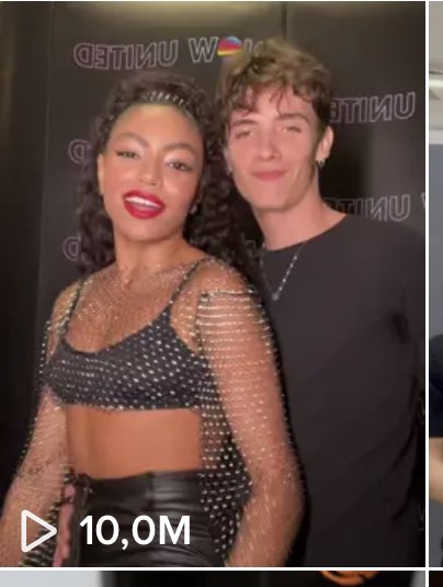 NUrreaBR's tweet photo. Queremos mais dancinhas brasileiras! 🇧🇷 
O tik tok de Noah e Any dançando “Quebra de ladinho” atingiu 10M de visualizações na rede vizinha. 😱 https://t.co/u2KzkrlTnw