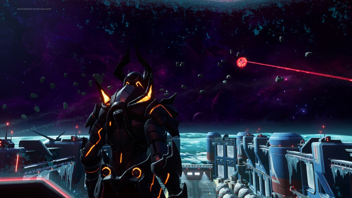 XRQRQXR's tweet image. Moments before and during the first phase of the final battle for this season.

#Fortnite #FortniteChapter3Season2 #CollisionEvent #NintendoSwitch