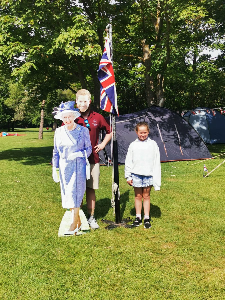 1stwestgate's tweet photo. @scouts @BearGrylls @RoyalFamily 
#JubileeCelebration 
1st Westgate-on-Sea Cub Scouts celebrating the Jubilee at their Jubilee 22 Camp 30th May - 3rd June
Thank you For all you do https://t.co/q4fhnhwlhj