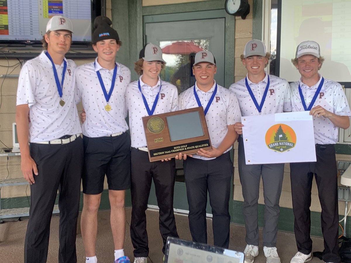 PHSTigersMN's tweet photo. Congrats Tigers BGOLF! Section Champs, State Tournament bound. https://t.co/w3OjNKD2Se