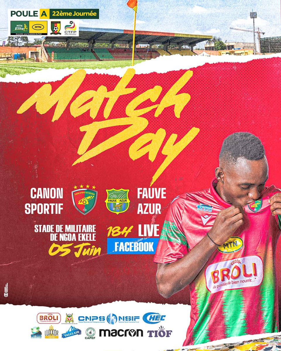 TitiNdema's tweet photo. Demain...
@canon_yde 💚❤️
Je termine le 2-0 et je fonce au stade.
Je vais me doucher la bas 🤣
#CanonIsBack https://t.co/y7NgLh1nmq