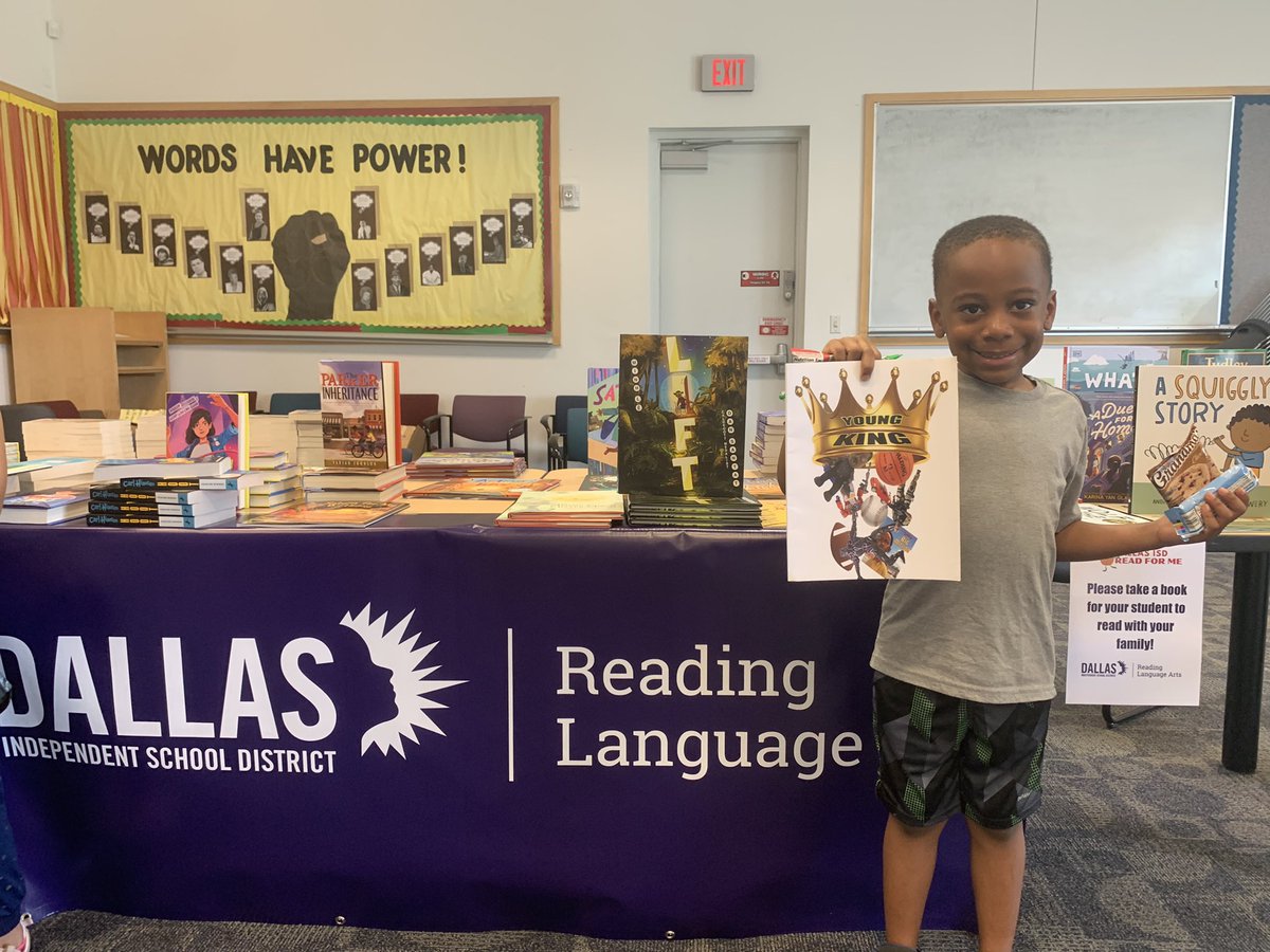 aes_dville's tweet photo. It was great serving the South Oak Cliff area for @dallasschools #ReadForMe2022 event. Every child should have a book of their own. @DallasReads @ArlenaGaynor https://t.co/NSqXp2uFRv