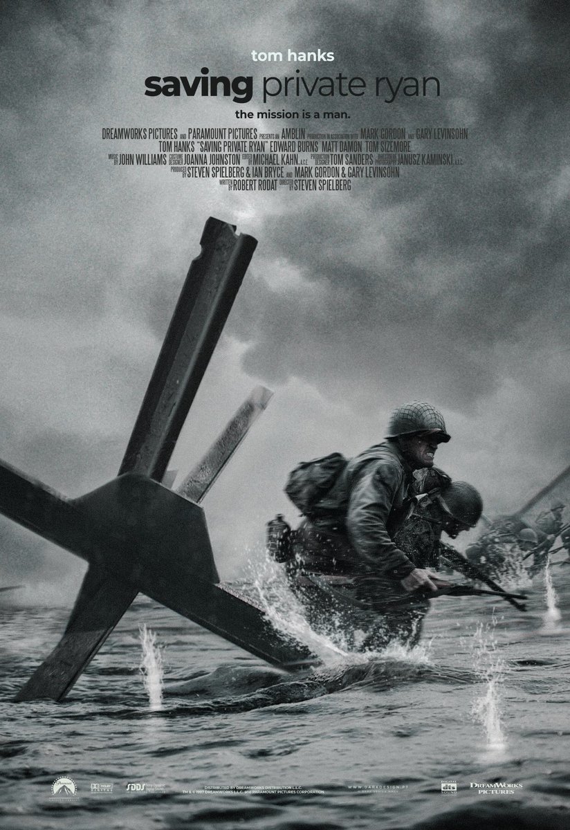 مهما كثرت الأفلام الحربية يبقى فيلم Saving Private Ryan هو أعظمها