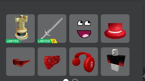 DailyDevisign's tweet photo. #robloxtrading #RobloxDev @RobloxDevRTB @Roblox These should be limited the Clock headphones the TopHat Clockwork Shades and the red sparkle time Bandana Plus the Epic face https://t.co/POhO4FbgkL