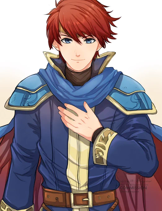 Commission done! ✨ for @milk_koifee #FireEmblem Eliwood. Thank you for your patience!! ^^🙌💖 