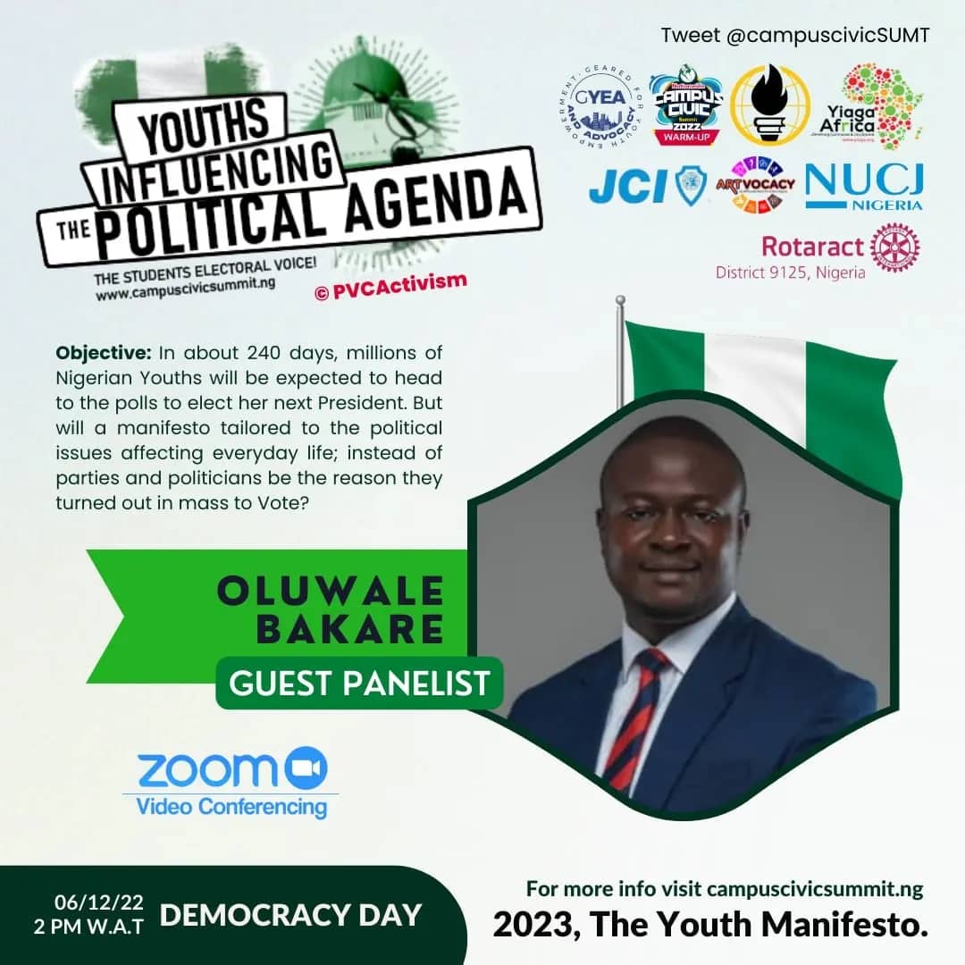 BTsaaior's tweet photo. @JCIN_Collegiate @jci_nigeria @MrWaleBakare @campuscivicSUMT @DSamsonItodo @SavvyRinu @EiENigeria @EU_SDGN @EU_YSBnigeria @Y_Monitor @_AfricanUnion @NewsWireNGR @amdonlinenow https://t.co/NDF9f5vt7n