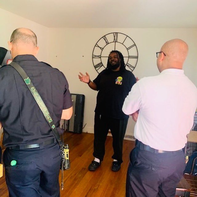 charlottefire's tweet photo. Dozens of Charlotte firefighters hit the streets today and installed free smoke alarms across our community. Smoke Alarm Saturday is a one-day, statewide, smoke alarm canvassing event to bring awareness of the need to have working smoke alarms in homes.
#CFDpride #CFDstrong https://t.co/KVPr1o3jzv