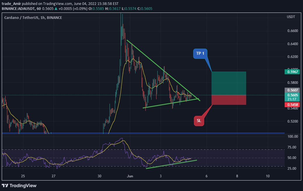 WillEngh's tweet photo. $ADA / USDT Long …: $ADA / USDT Long position is good be cause we have a bullish flag pattern and convergence in RSI comment your idea and FOLLOW US ….. …………….. …………… ……………. ………………. ……………… ………………. ………………………… https://t.co/zt4AimfklZ https://t.co/GrQR9xLKM4