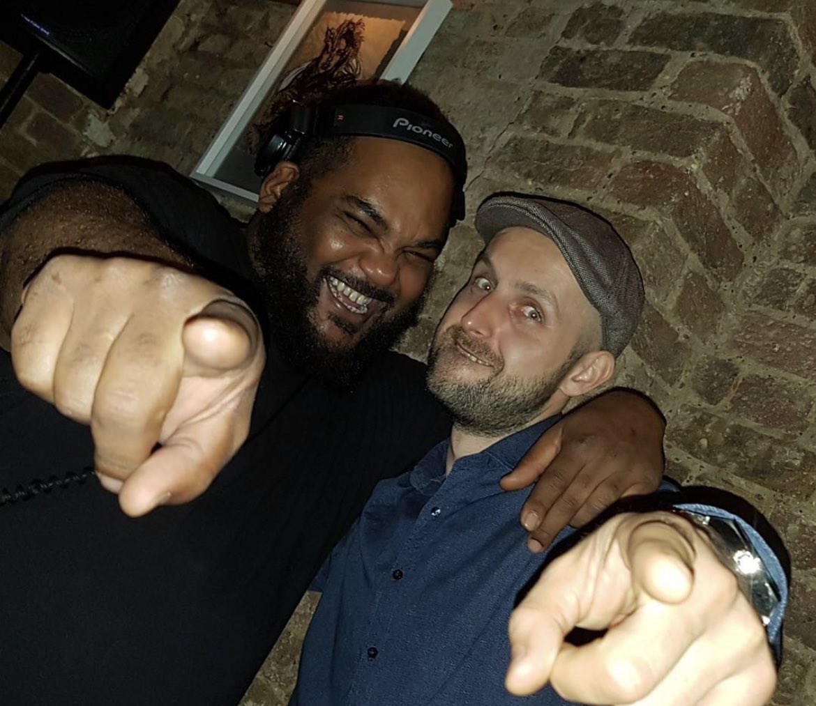 Postman_DAC's tweet photo. Partying with #DjMaseo of #DeLaSoul. Getting ready to flip the traditional art world upside down !!!
#nft #hiphop #oldskool #NFTCommunity #christies #WomeninNFTs https://t.co/nIGoVJQ3tY