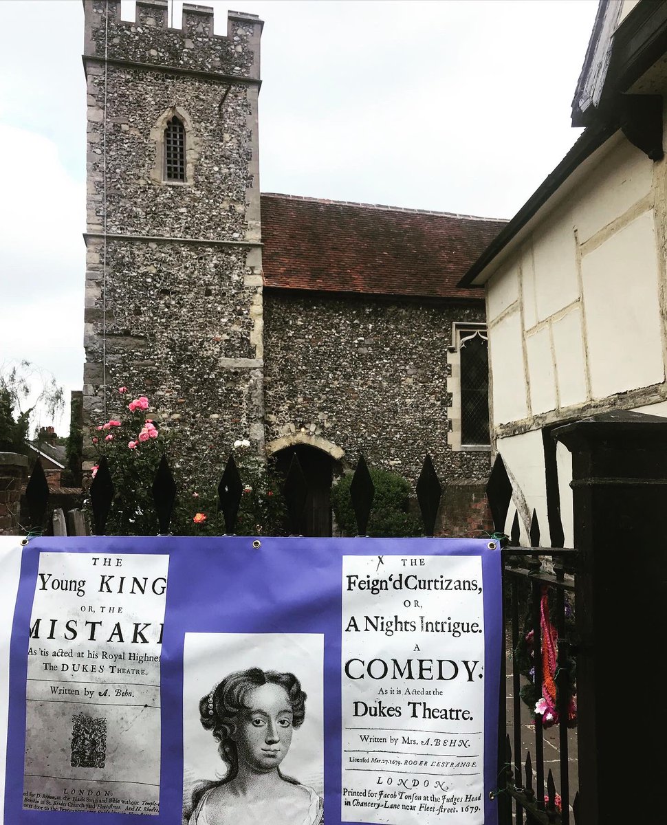 Great weekend in Canterbury to read Hellena in Aphra Behn’s The Rover.

Just one in a series of readings for the Canterbury Commemorative Society’s campaign to build a statue in her honour!