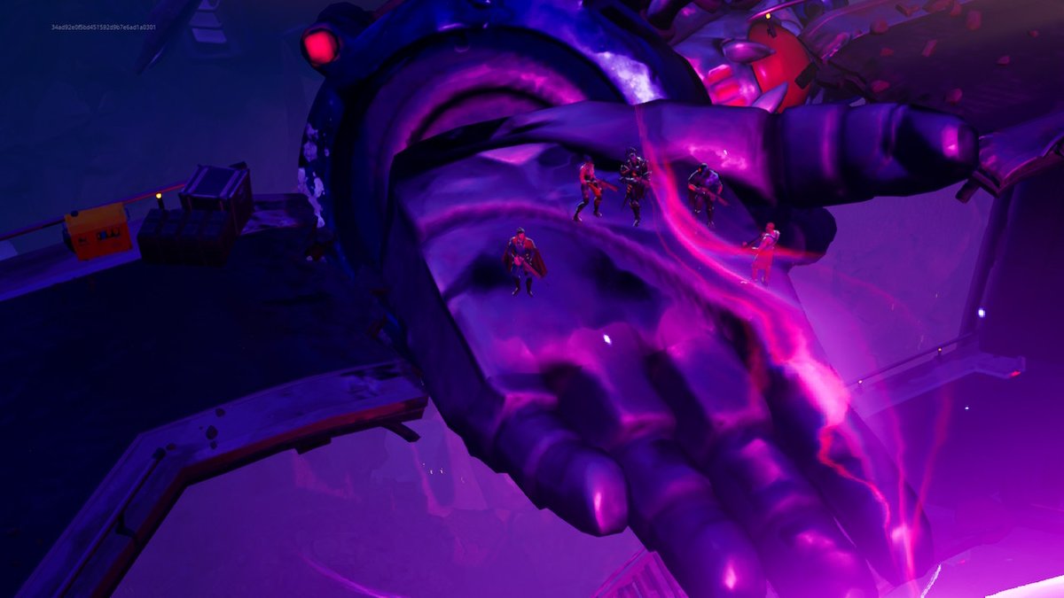 XRQRQXR's tweet image. Thanks for helping us, Paradigm! :D

And thanks to you, Slone is finally defeated for good. While we took care of her army of Imagined Order-henchmen, guards, troops and so on.

#Fortnite #FortniteChapter3Season2 #CollisionEvent #NintendoSwitch