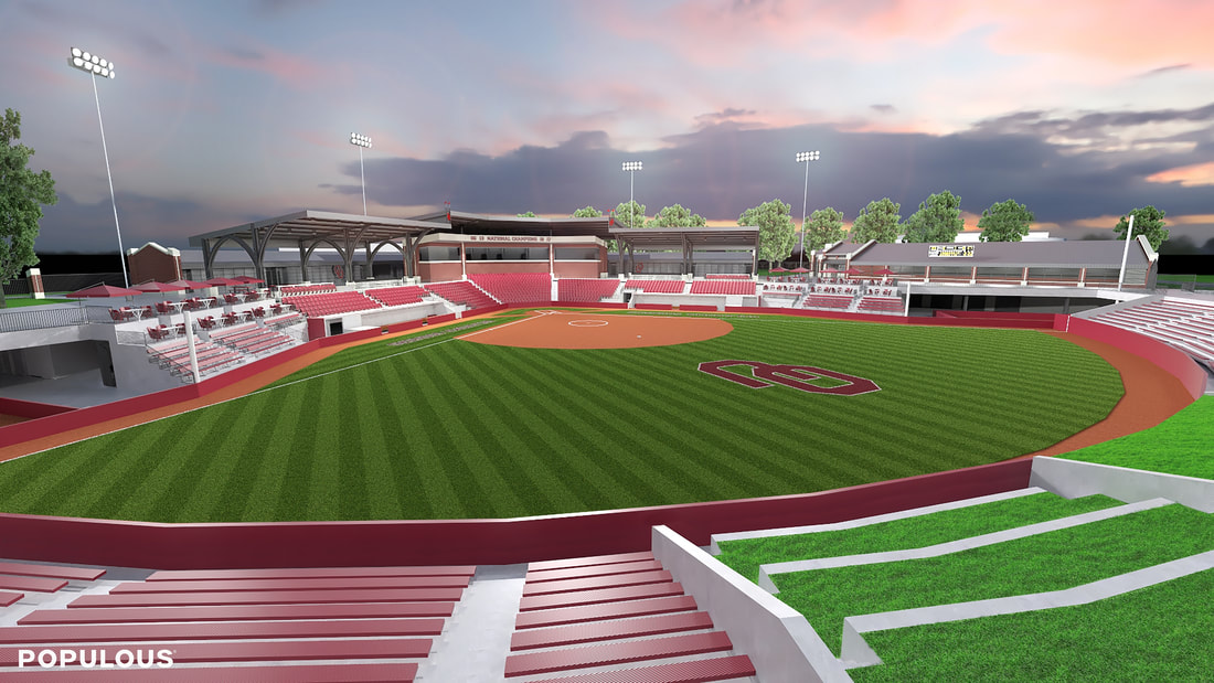 SBJ's tweet photo. 🥎 Seating capacity for approximately 3,000 fans

🥎 OU Softball championship display

🥎 10,000 sq-foot indoor practice facility

Loves Field, the $22M future home of the reigning #WCWS champions @OU_Softball, is scheduled to open for the 2024 season 📸 https://t.co/dQdAzSxMRf
