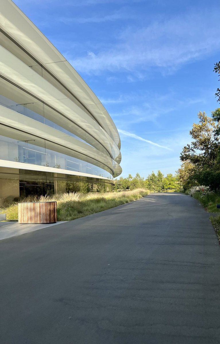 Apple Park…. 2 days until the event  #WWDC22