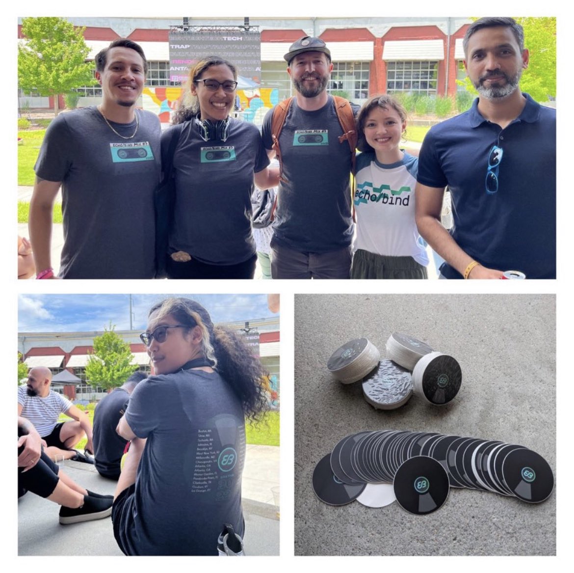 theurbantechy's tweet photo. Saturday keeps getting better.  Made some company shirts for one of the @DentedFeelsNFT homies!  @cballeth glad your teamliked the merch you killed it with the stickers! it was cool working with you.  This was a bigger project but we pulled it off!   #NFTCommunity #lfg https://t.co/dvOhHE9jNG