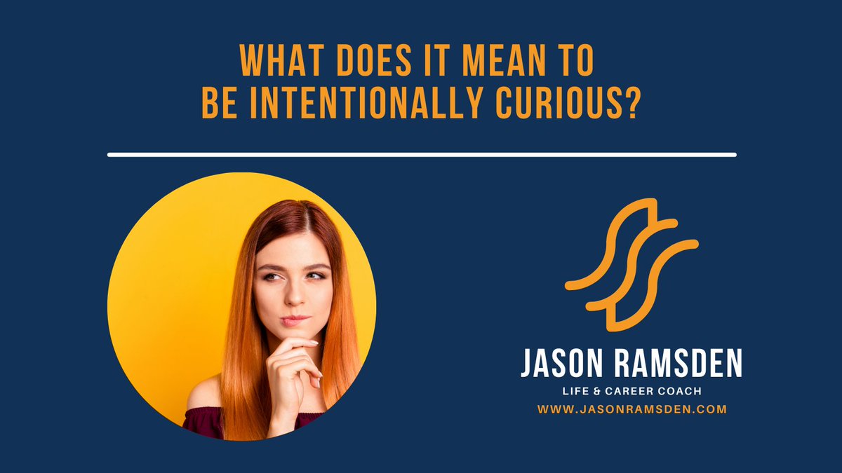 Intentional curiosity is being intentionally curious about your thoughts. Being curious about your feelings. About examining the things that are holding you back from having the life you are meant to have. Read more --> mailchi.mp/jasonramsden/b… #mindset #mindsetcoach