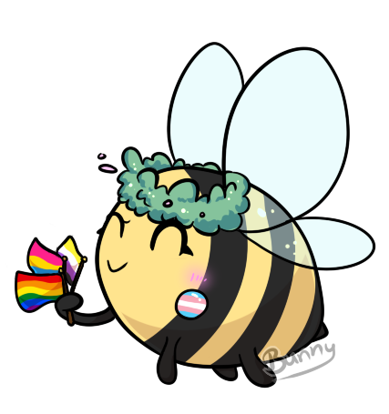 SpaceBunny__'s tweet photo. I share this here too
#PrideMonth #bee #pride https://t.co/CC1lAzwf1Z