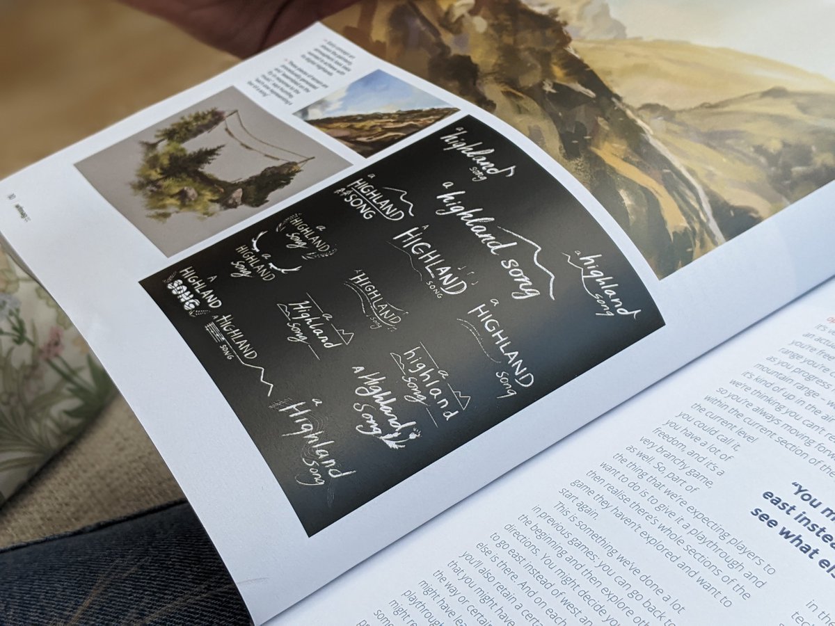 TodePond's tweet photo. Amazing seeing @Floramus's animation and logos in this week's @wireframemag for @AHighlandSong!! 🎵🎶🏴󠁧󠁢󠁳󠁣󠁴󠁿 https://t.co/riSDoeksOi