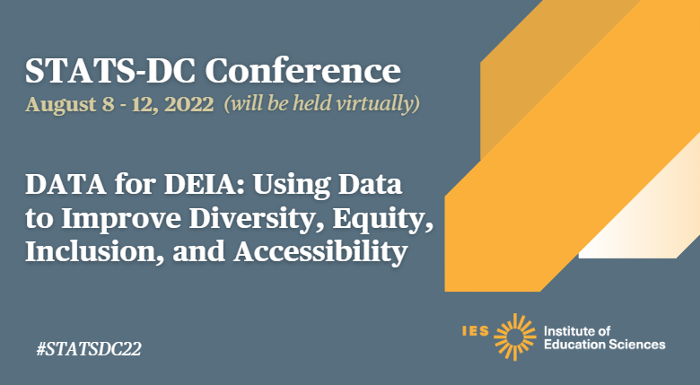 EdNCES's tweet photo. ICYMI: We’ve extended the proposal submission deadline for our annual—and FREE—#STATSDC conference through Sunday, 6/5. 

Interested in participating this year? Click here for details about the virtual event: https://t.co/zzdGVPJkHi #EdResearch #EdChat https://t.co/e7UnMTTExR