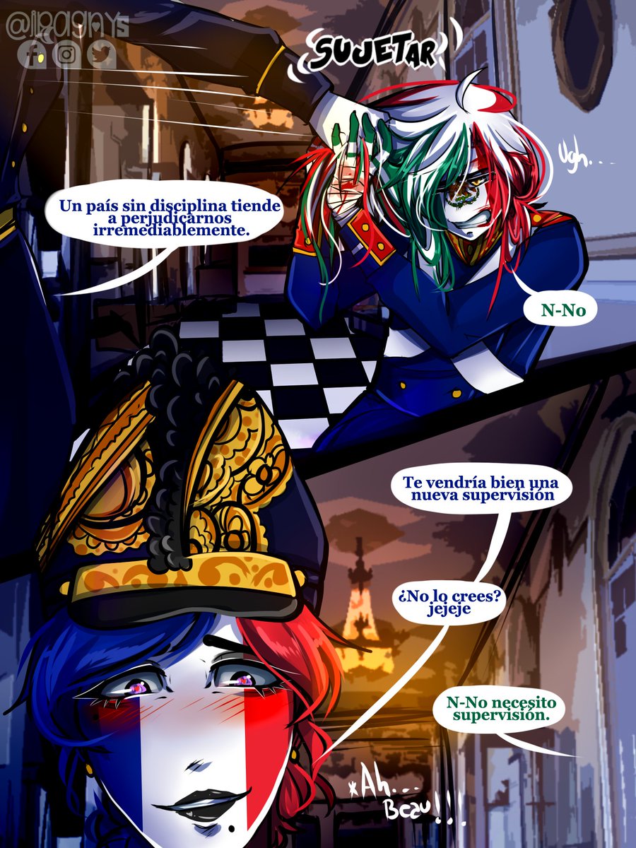 Ipagnys's tweet photo. 🇦🇹❣️🇲🇽
Parte (2/?)

🔀 Me ayudan mucho citando y compartiendo el cómic. 🥺 Su opinión me motiva mucho. 💞 https://t.co/lVEjgxi951