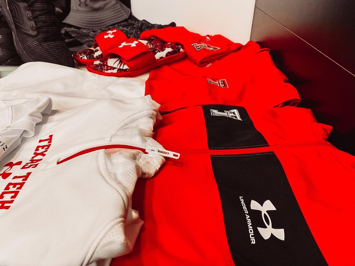 TexasTechTF's tweet photo. Championship gear is here and ready to get packed 🔥 https://t.co/C4USDm2R5l