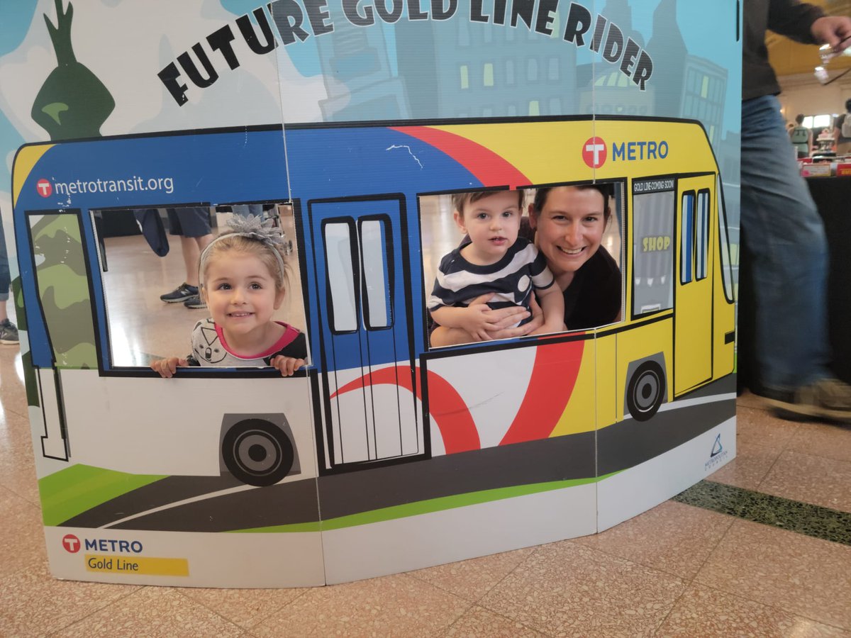 LyssLeit's tweet photo. Head to @UnionDepot for Train Days and check out the @GoldLineBRT booth! https://t.co/cbSfFUr3Ar