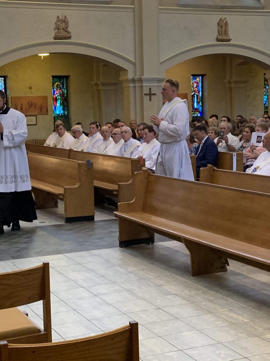 RockfordDio's tweet photo. Congratulations to Nathan Pacer who is being ordained for the holy Priesthood today! https://t.co/dORvsqG0ij