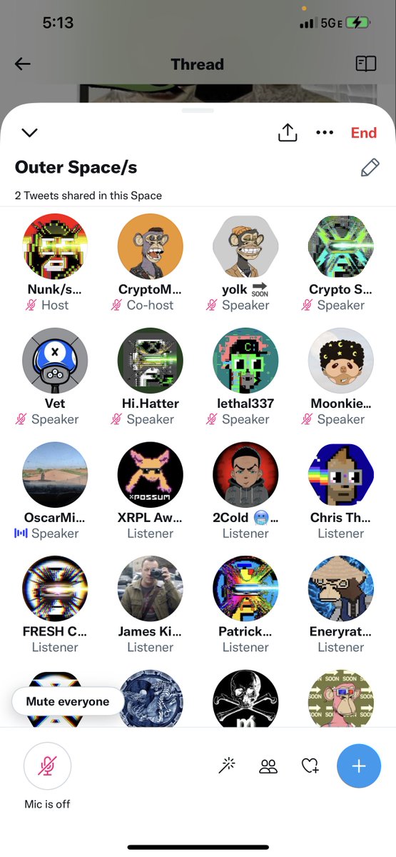 CryptoNunks's tweet photo. gm! and a TY! [2] all that joined, spoke, listened and and helped out in our Outer Space/s yesterday held in the #MetaZerp and beyond! #OuterSpace/s 💯🔜 https://t.co/UapO4WnEqc