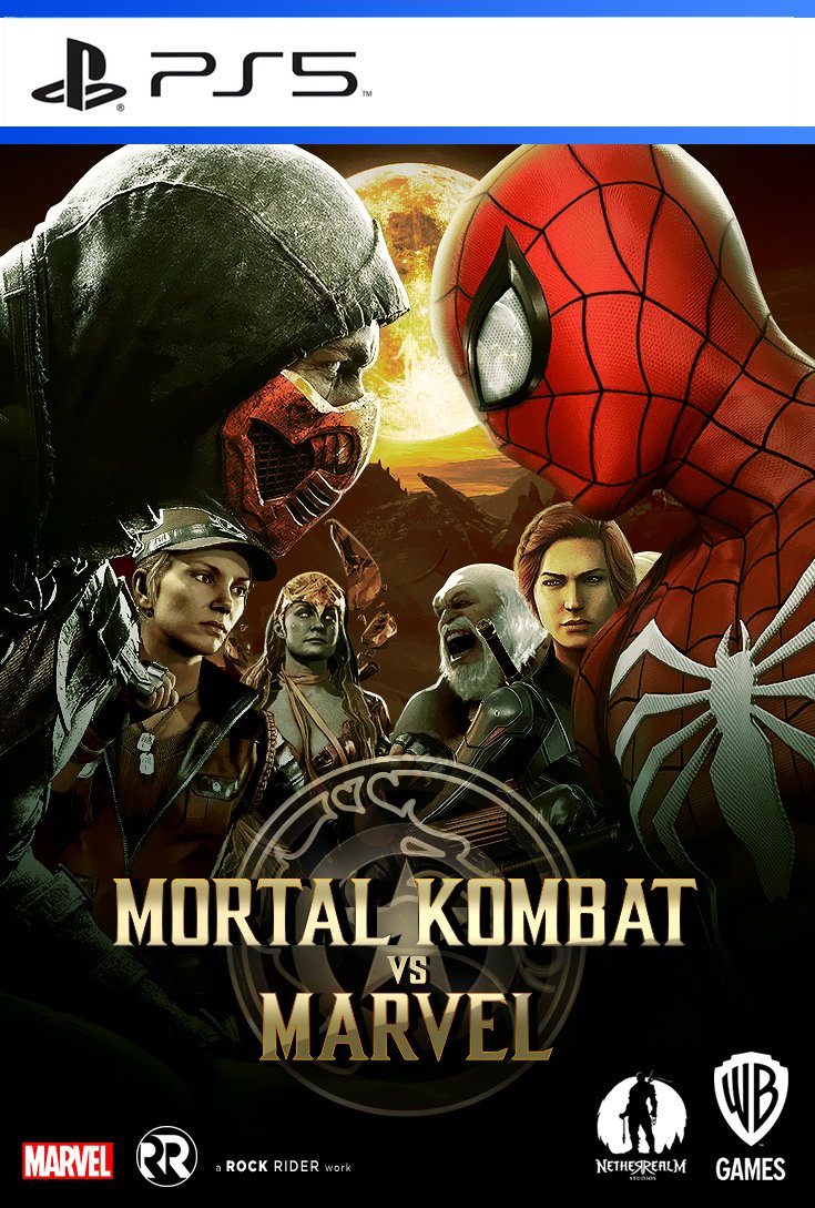 ursRockrider's tweet photo. Mortal Kombat vs Marvel gonna be insane! 🔥👀

@noobde #MortalKombat #Marvel #SpidermanPS5 #RRconceptual https://t.co/TugnnaHXWW