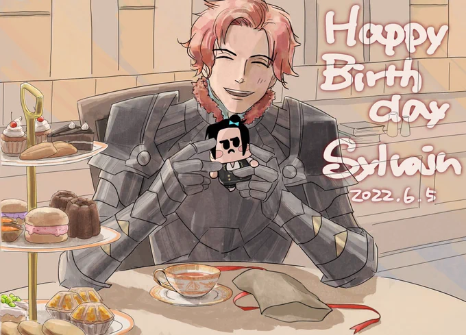 シルヴァン誕生日おめでとう🎂
フェリ人形をあげるね🎁💕

#シルヴァンジョゼゴーティエ生誕祭2022
#SylvainJoseGautierBday2022 
