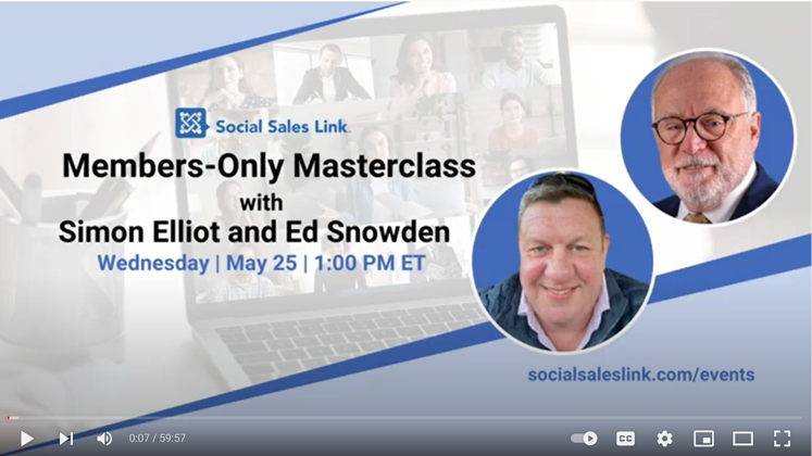 4xiGlobal's tweet photo. @SocialSalesLink #Masterclass with @4xiGc #simonelliot and #edsnowden #TRUENORTH how to win better, retain better business. #Webcast
https://t.co/0HtSFulIRl https://t.co/wbxrErLpvU