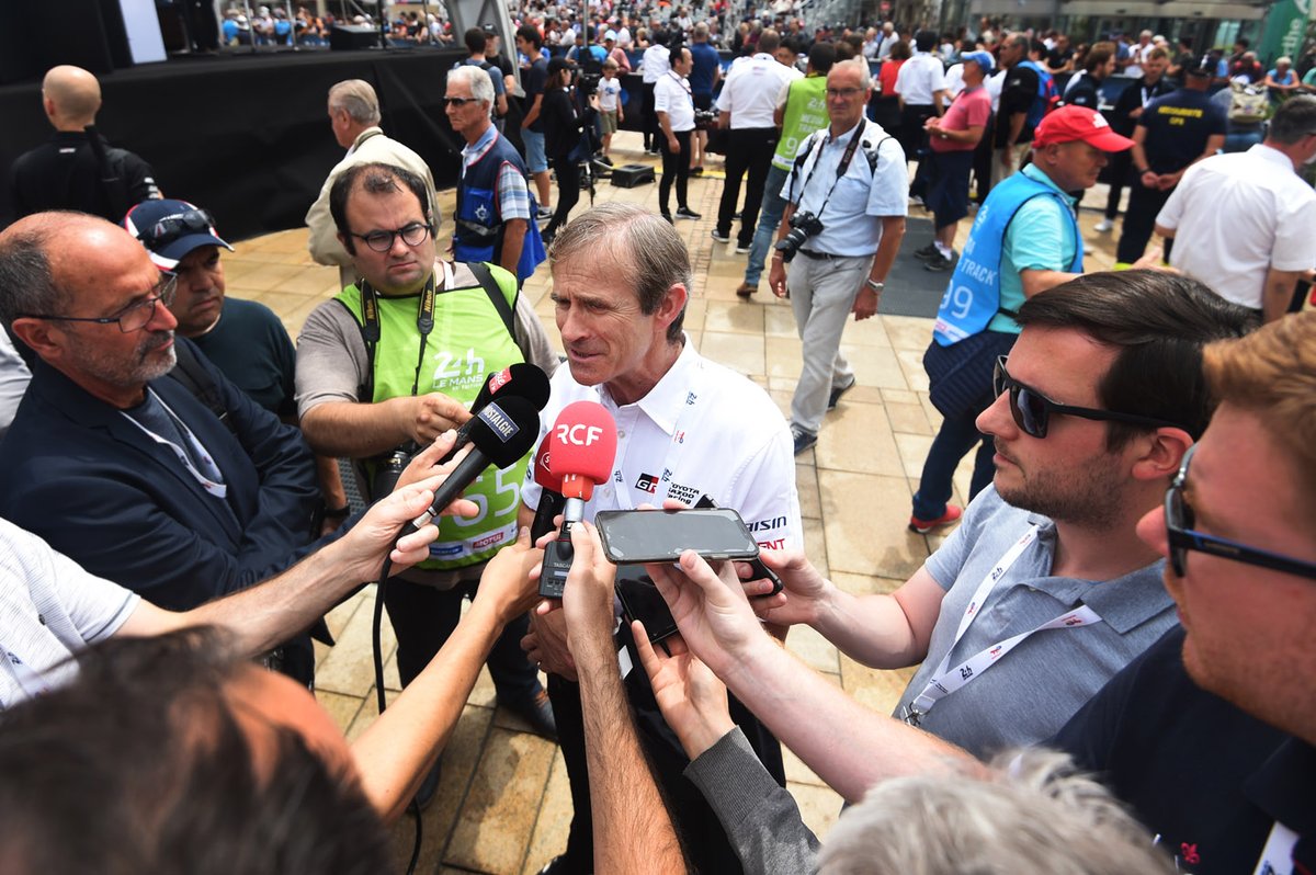 basdav's tweet image. #InterviewTime #LeMans24 #Day2