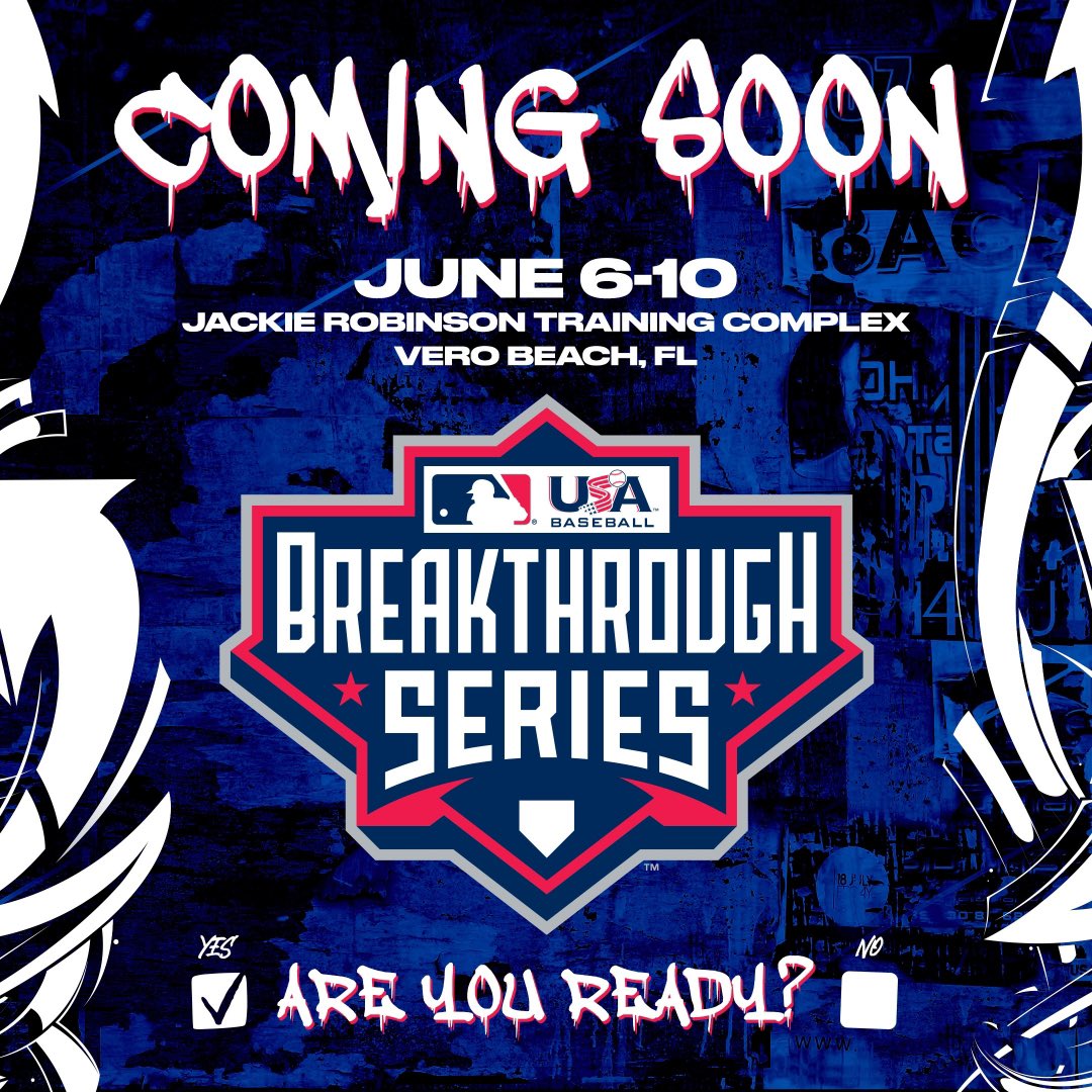 RJHam08's tweet photo. Very excited to be invited and attend #mlbbreakthroughseries next week and being able to learn from so many greats!! @coach_jerel https://t.co/8a3OirE66a