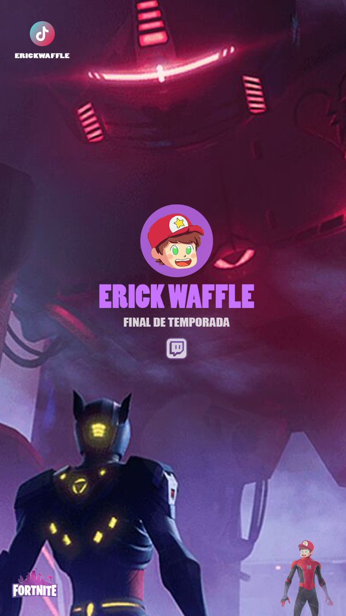 ErickWaffle's tweet photo. ¡Es hoy! ¡Es hoy!✨ El final de temporada en #Fortnite 

Estaremos jugando desde la 1:00 PM hora CDMX 🇲🇽 Para llegar al nivel 100 y el evento de cierre a las 3:00 PM. 

Aquí les dejo mi canal: https://t.co/GVr6lrxaFS https://t.co/XoHYzUIb14
